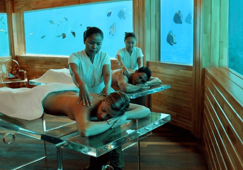 Tranquil Spa Treatments Under the Waves